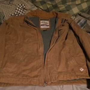 Abercrombie & Fitch Men's Brown Lightweight Jacket